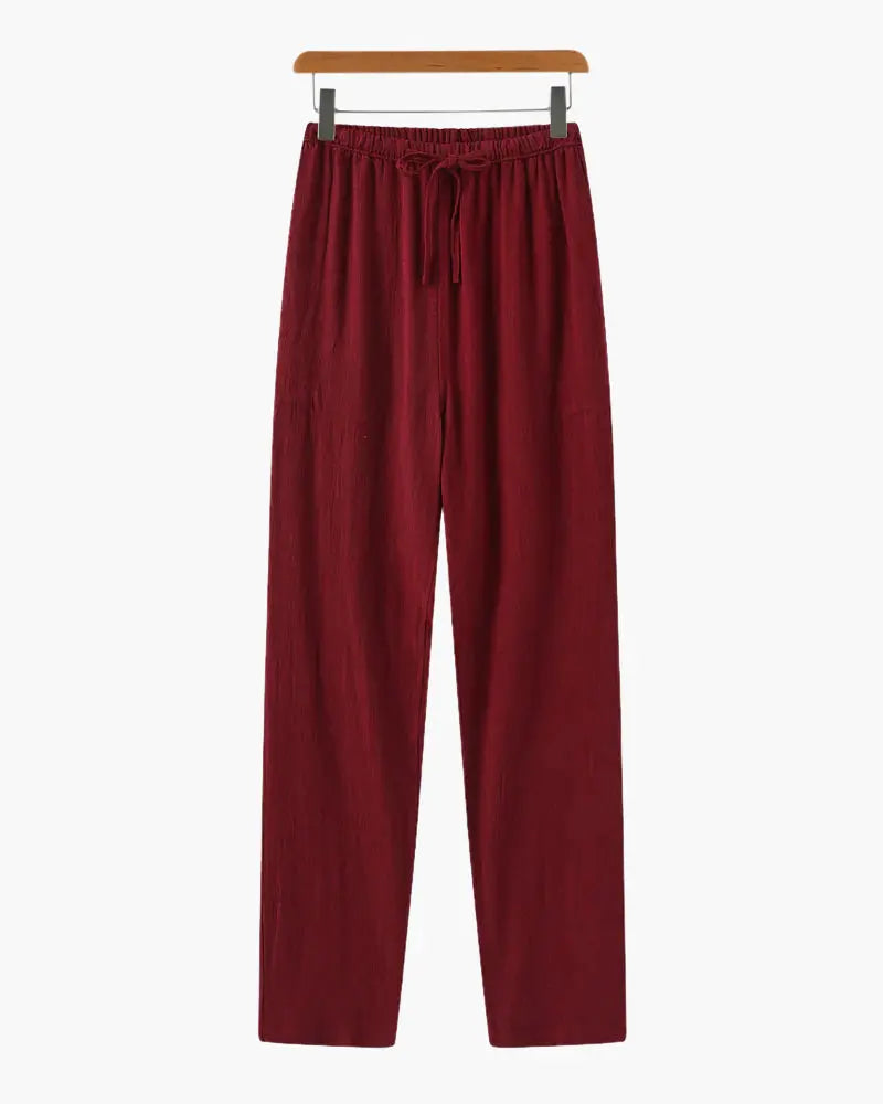 Women's Marrakech - Linen Pantalon (Slim Fit) 10