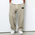 Women's Men’s Waffle Knit Jogger Pants with Drawstring Waist | Fit: Relaxed fit 0