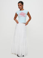 Women's Mya Maxi Skirt White 6