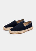 Women's Navy Blue Suede Seaside Espadrilles 0