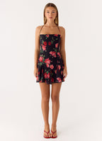Nikyta Collection | Women's Mini Dress with Halter Straps | Effortless Fit for Night Out 0