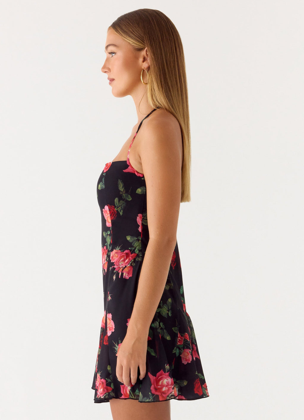 Nikyta Collection | Women's Mini Dress with Halter Straps | Effortless Fit for Night Out 1