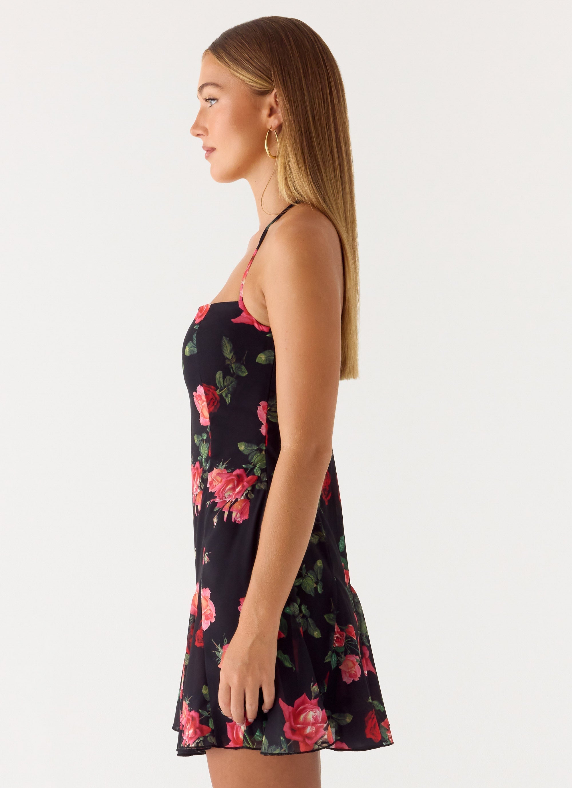 Nikyta Collection | Women's Mini Dress with Halter Straps | Effortless Fit for Night Out 1