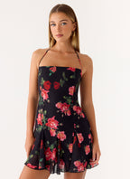 Nikyta Collection | Women's Mini Dress with Halter Straps | Effortless Fit for Night Out 3