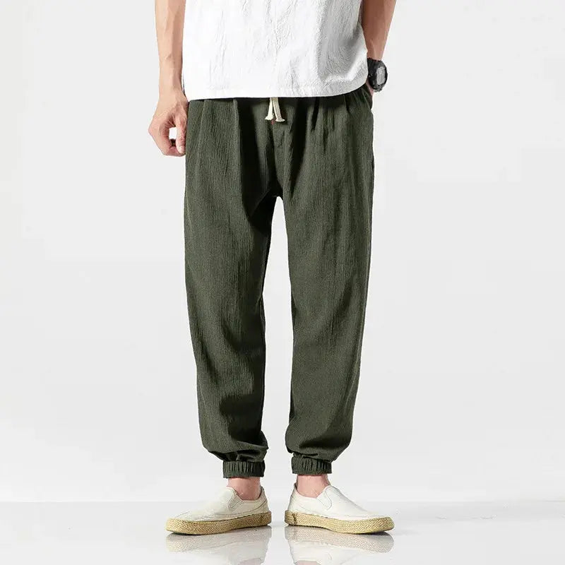 Women's Oasis Joggers | Breathable linen-blend fabric for all-day comfort 5