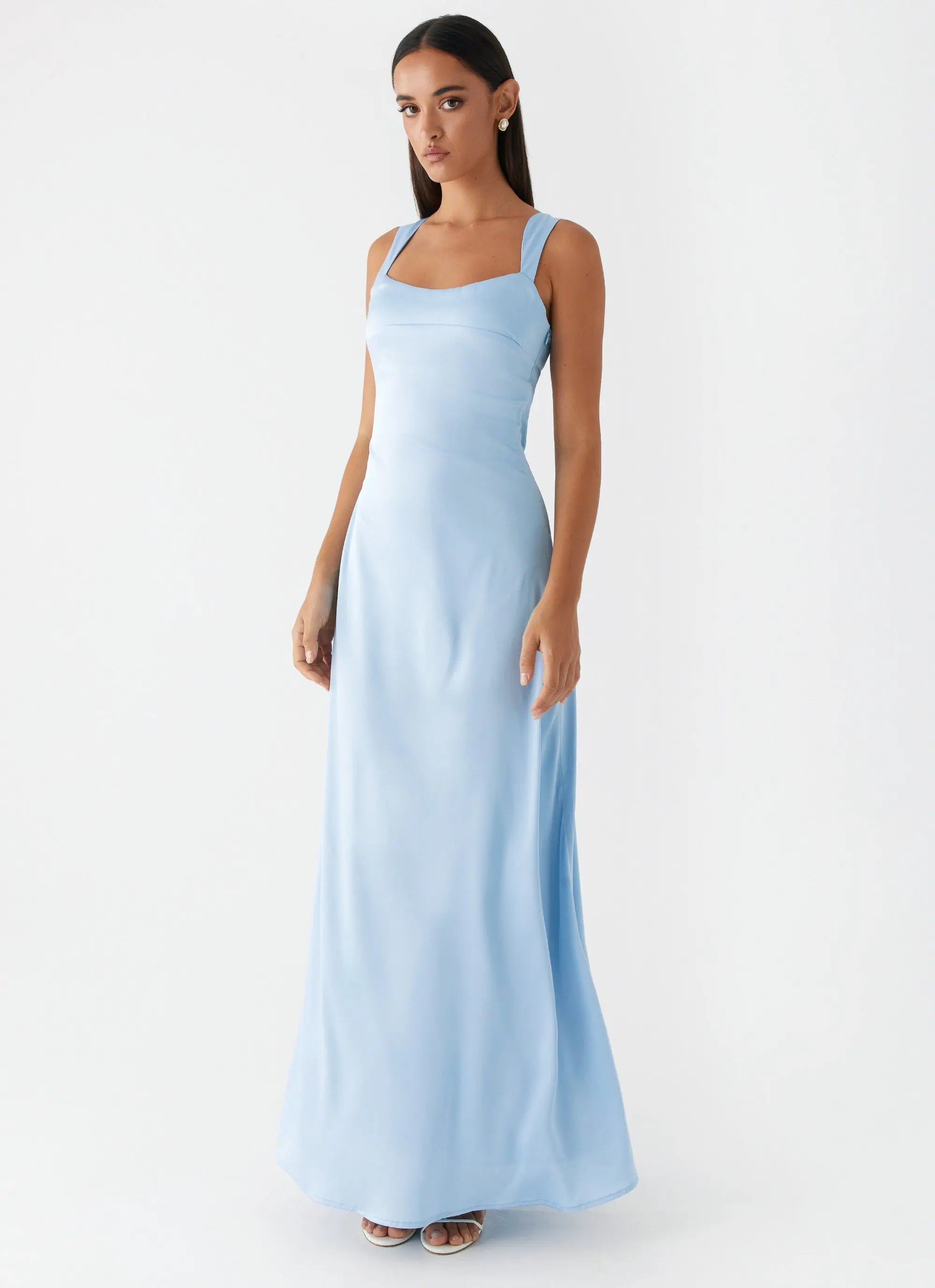 Women's Odette Collection | White Maxi Dress with Sweetheart Neckline | Elegant Long Dress for Timeless Style - Women's  0