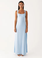 Women's Odette Collection | White Maxi Dress with Sweetheart Neckline | Elegant Long Dress for Timeless Style - Women's  1