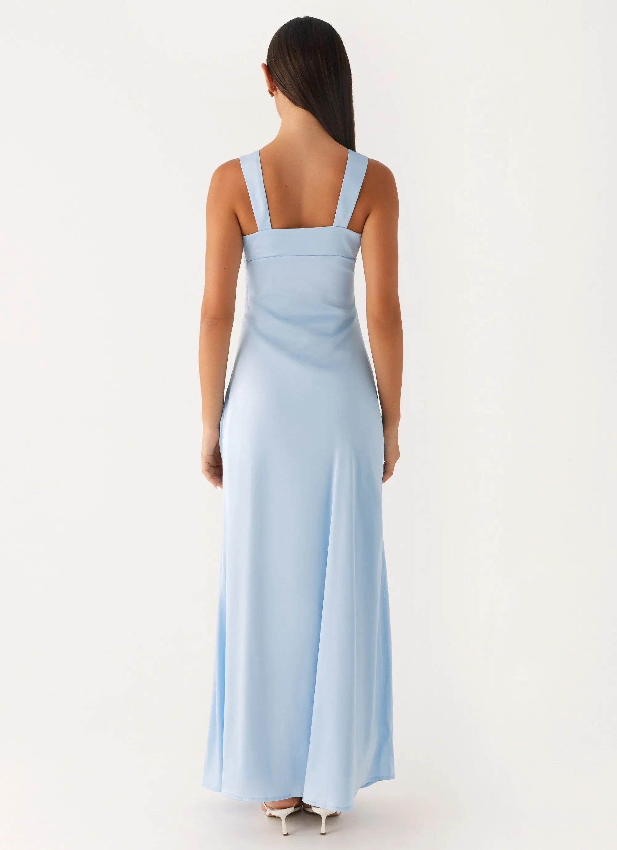 Women's Odette Collection | White Maxi Dress with Sweetheart Neckline | Elegant Long Dress for Timeless Style - Women's  3