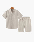 Women's Old Money Linen Combo (Shorts) 0