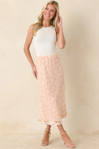 Women's One Of Those Days Ivory Rib Knit Tank Top | 95% Viscose & 5% Nylon 0