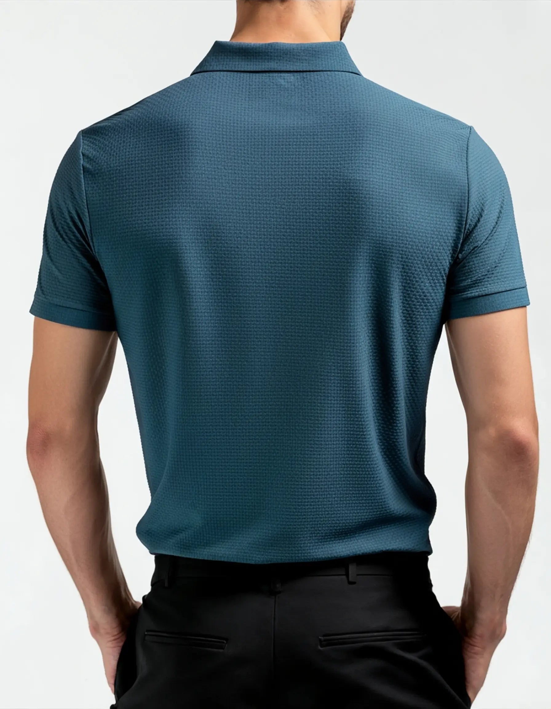 Women's Prestigio Silk Polo (Anti-Wrinkle) | Material: Polyester 5