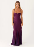 Women's Ravello Collection | Maxi Dress with Chiffon Splicing & Cut-Out Design | Elegant Long Dress for Stunning Evening 0