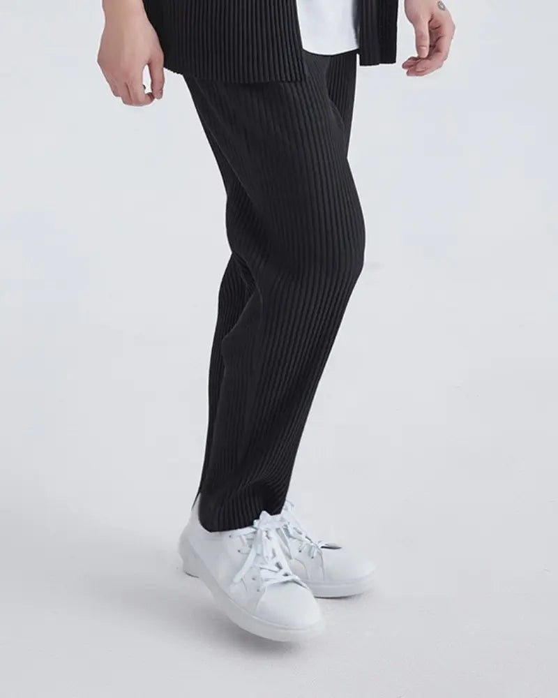 Women's Ribbed Cotton Pantalon 2