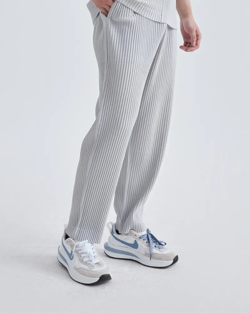 Women's Ribbed Cotton Pantalon 5