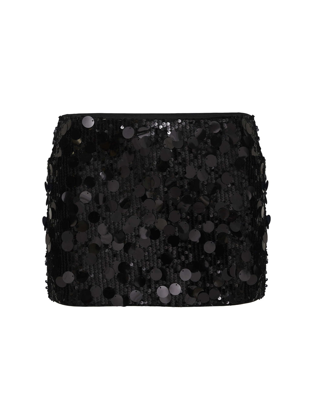 Women's Riego Mini Skirt Black | Sequinminiskirt 7