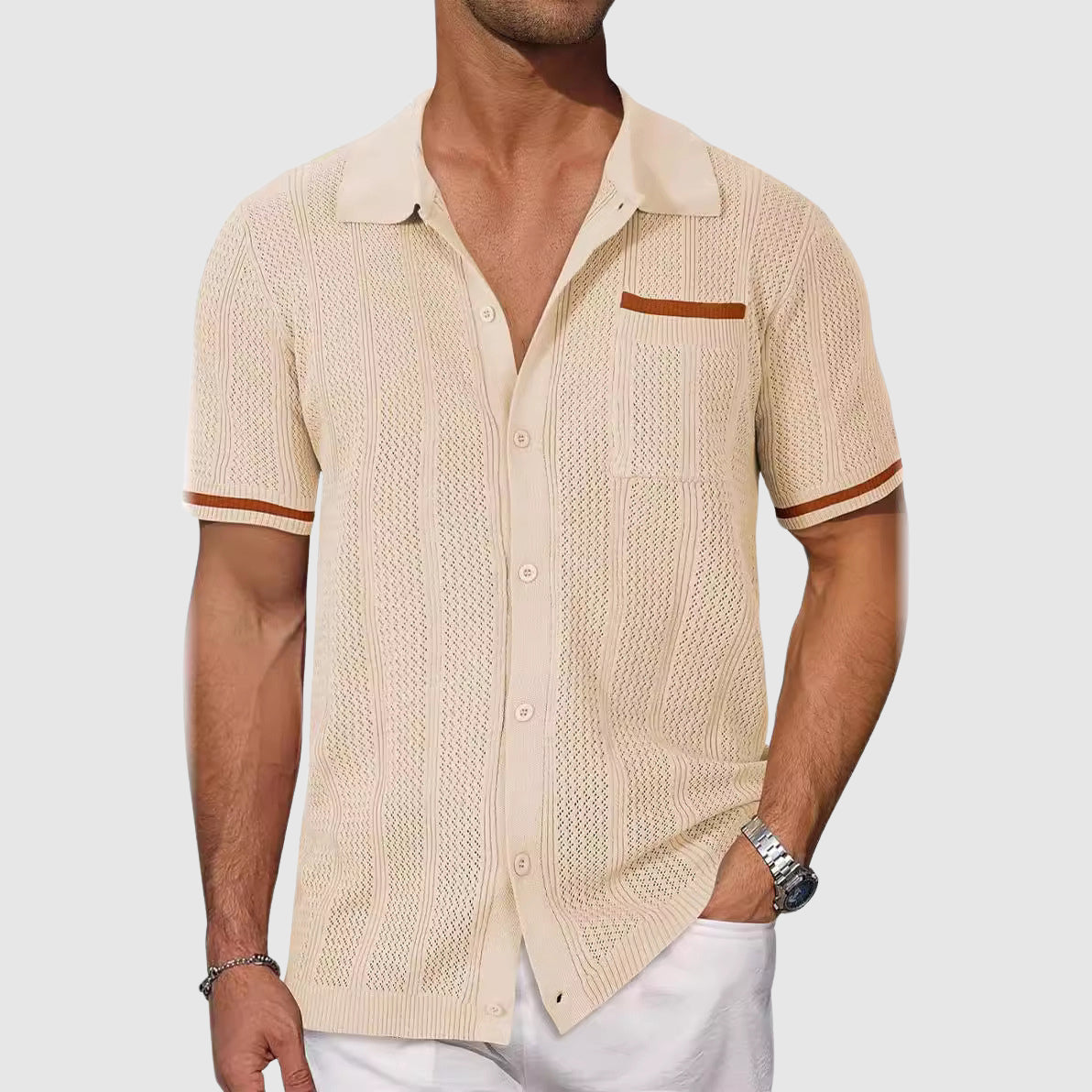 Women's Roberto Russo Coastal Drift Shirt | Material: Breathable linen blend 2
