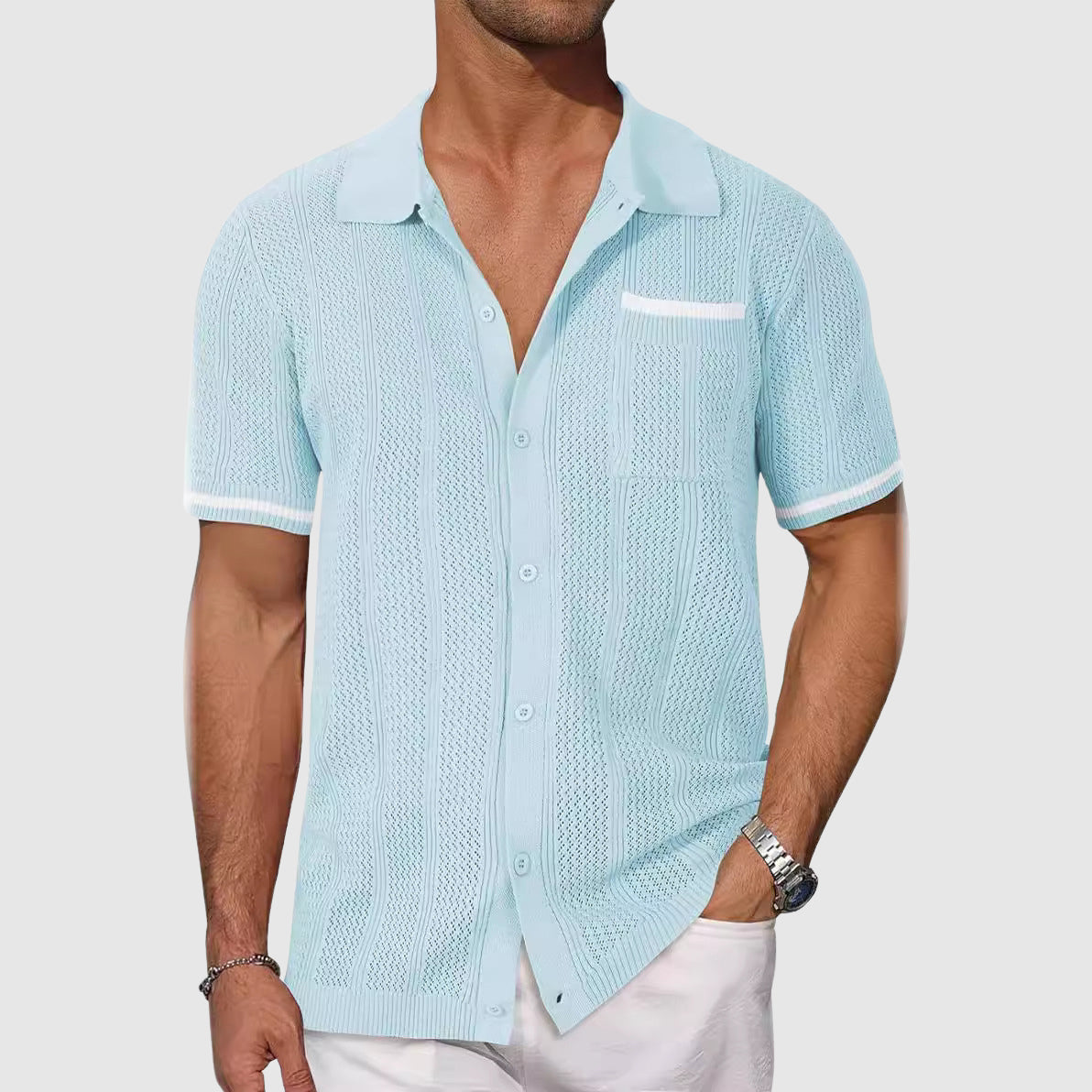 Women's Roberto Russo Coastal Drift Shirt | Material: Breathable linen blend 3