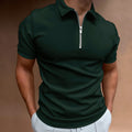Women's Roberto Russo Half-Zip Short Sleeve Polo | Neckline: Zip collar / half-zip 0