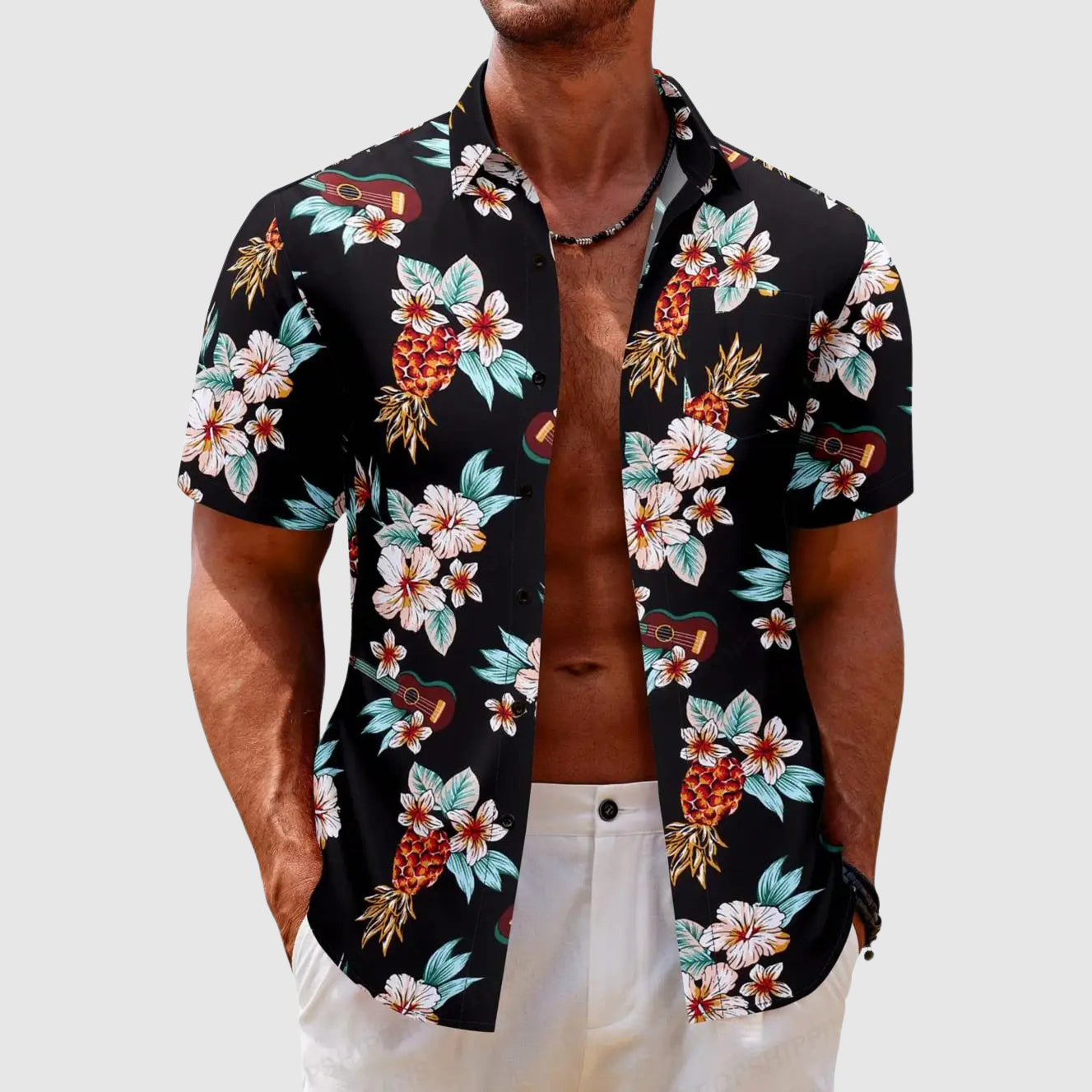 Women's Roberto Russo Havana Botanica Shirt | Material: Premium polyester blend 0