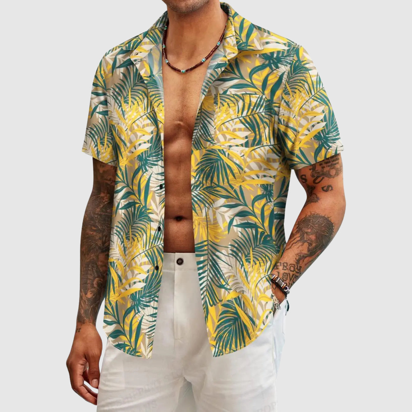 Women's Roberto Russo Havana Botanica Shirt | Material: Premium polyester blend 3
