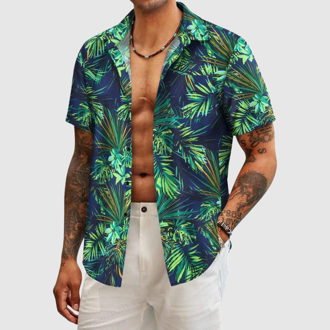 Women's Roberto Russo Havana Botanica Shirt | Material: Premium polyester blend 4