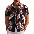 Women's Roberto Russo Hawaiian Button-Up Shirt | Sleeves: Short sleeves 0