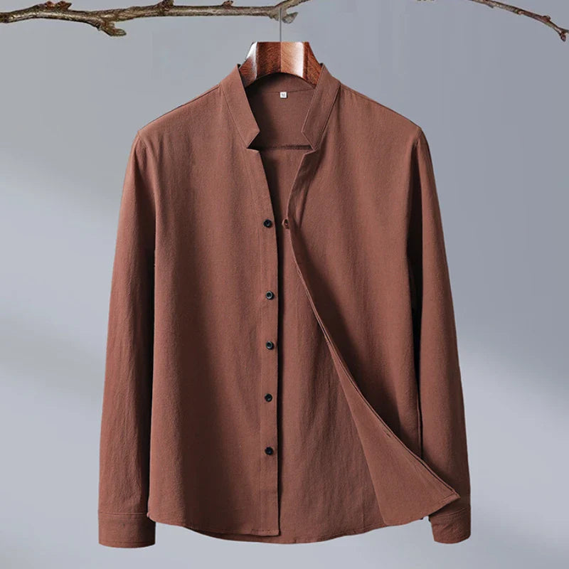 Women's Roberto Russo Japanese Style Long Sleeve Shirt | Luxurious FlexiLock poly-blend for unparalleled dr 0