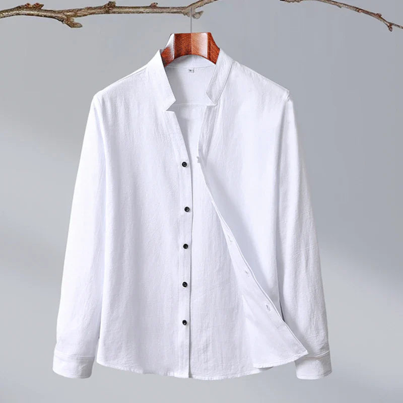 Women's Roberto Russo Japanese Style Long Sleeve Shirt | Luxurious FlexiLock poly-blend for unparalleled dr 1
