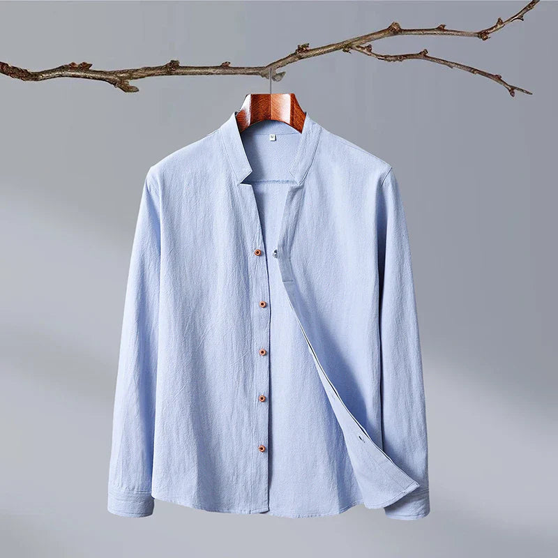 Women's Roberto Russo Japanese Style Long Sleeve Shirt | Luxurious FlexiLock poly-blend for unparalleled dr 4