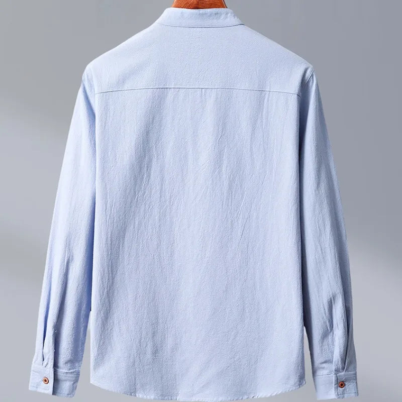 Women's Roberto Russo Japanese Style Long Sleeve Shirt | Luxurious FlexiLock poly-blend for unparalleled dr 5