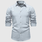 Women's Roberto Russo Long Sleeve Button Up Shirt | Collar: Turn-down collar 3