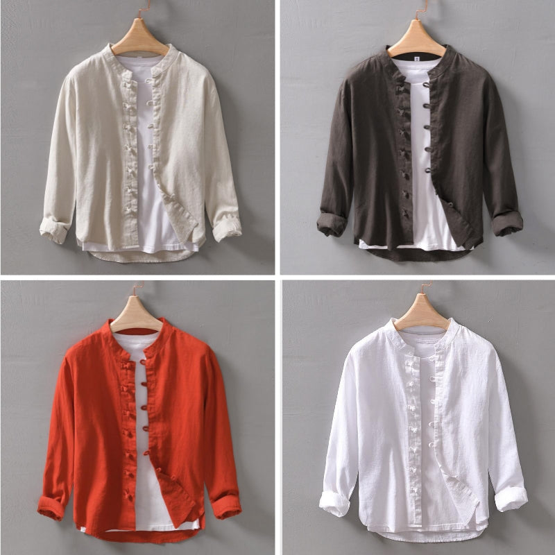 Women's Roberto Russo Pinerolo Loose Shirt | Lightweight breathable ramie fabric 5