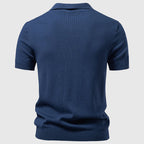 Women's Roberto Russo Polo Shirt with Open Collar | Neckline: Polo collar with open split neck 6