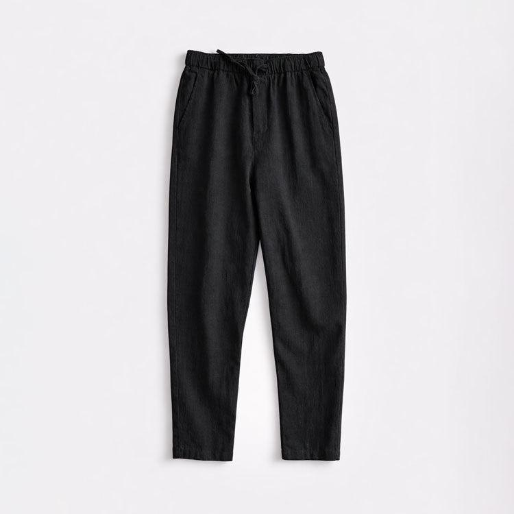 Women's Roberto Russo Tapered Pants with Drawstring Waist | Waist: Elastic waistband with adjustable drawstrin 4