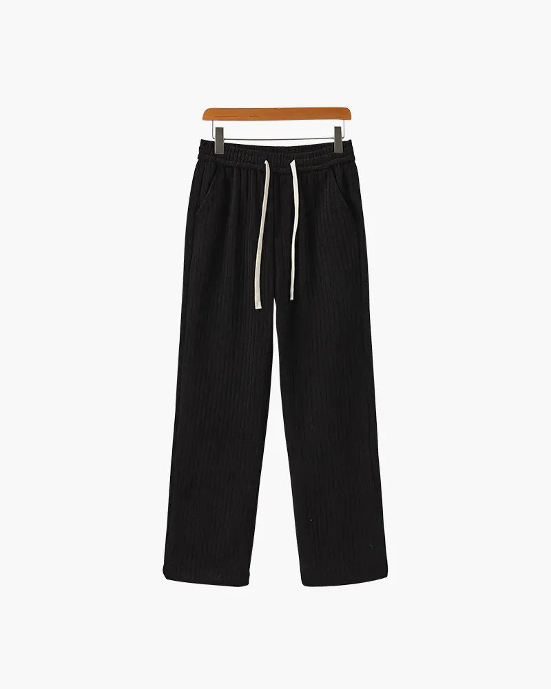 Women's Roman Velvet Pantalon | Material: Look of thickened corduroy for warmth an 0