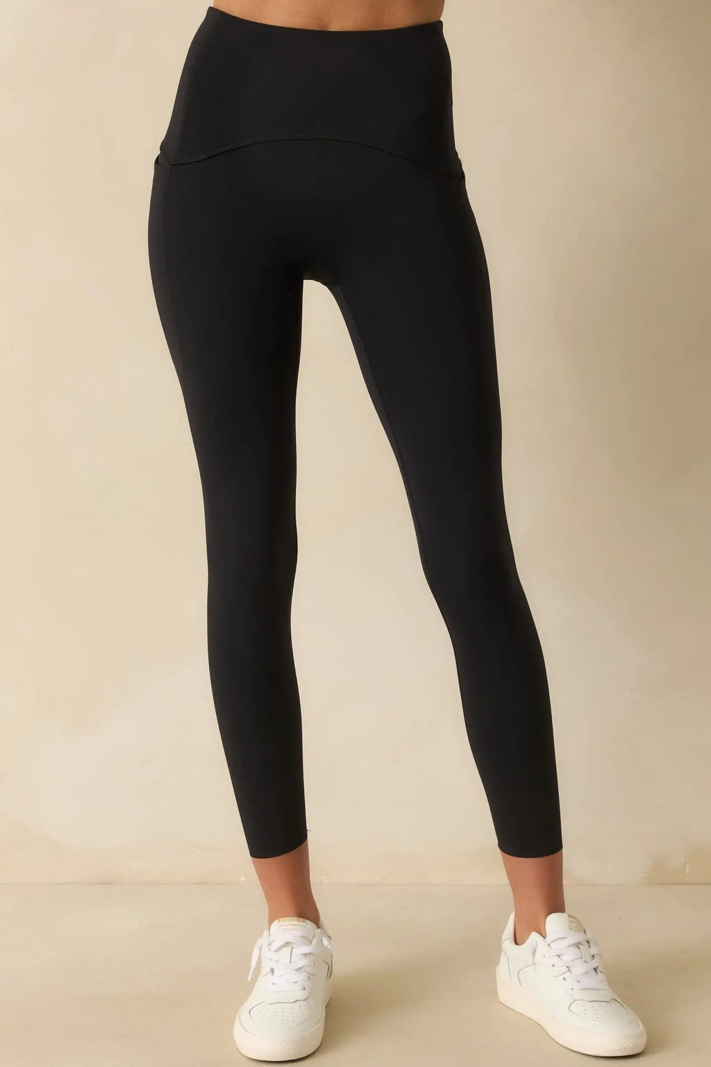 Women's SPANX® Black Booty Boost Active 7/8 Leggings | Body: 68% Nylon 0