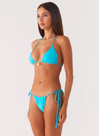 Women's Saga Collection | High Waisted Bikini Bottoms with Ruched Waistband | Stylish Swimwear for Effortless Beach Days 4