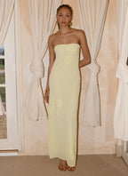 Women's Sassafras Collection | Strapless Maxi Dress with Beaded Flower Design | Elegant Evening Wear for Unforgettable N 0