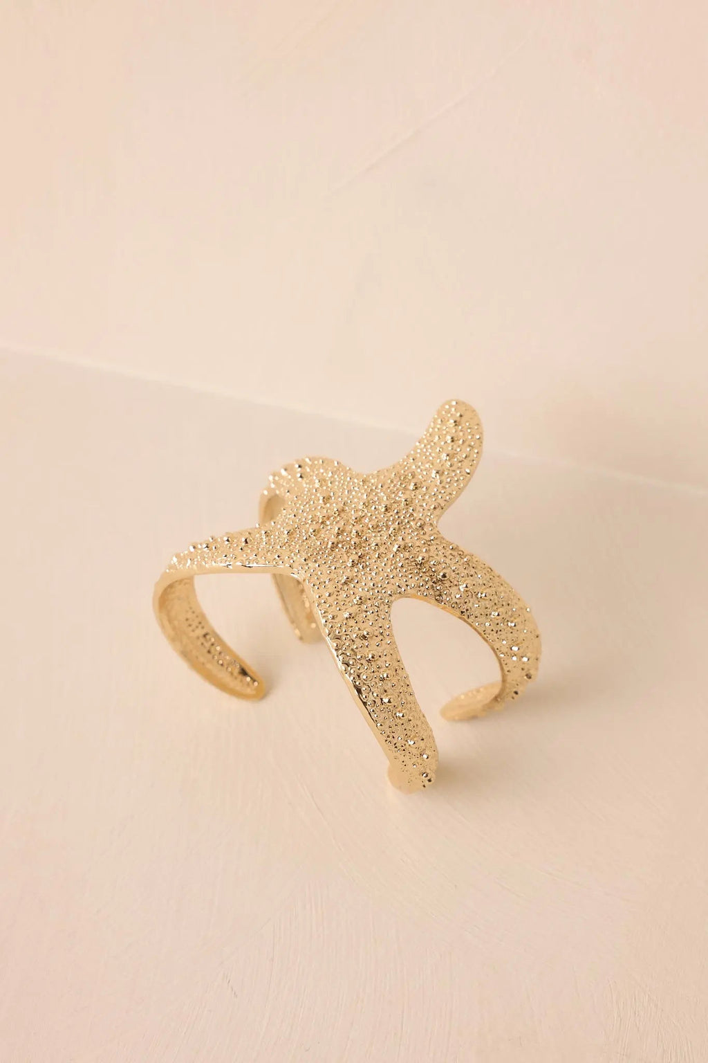 Women's Seas Ahead Gold Starfish Bracelet | This Bracelet Measures 2.5" in Diameter 3