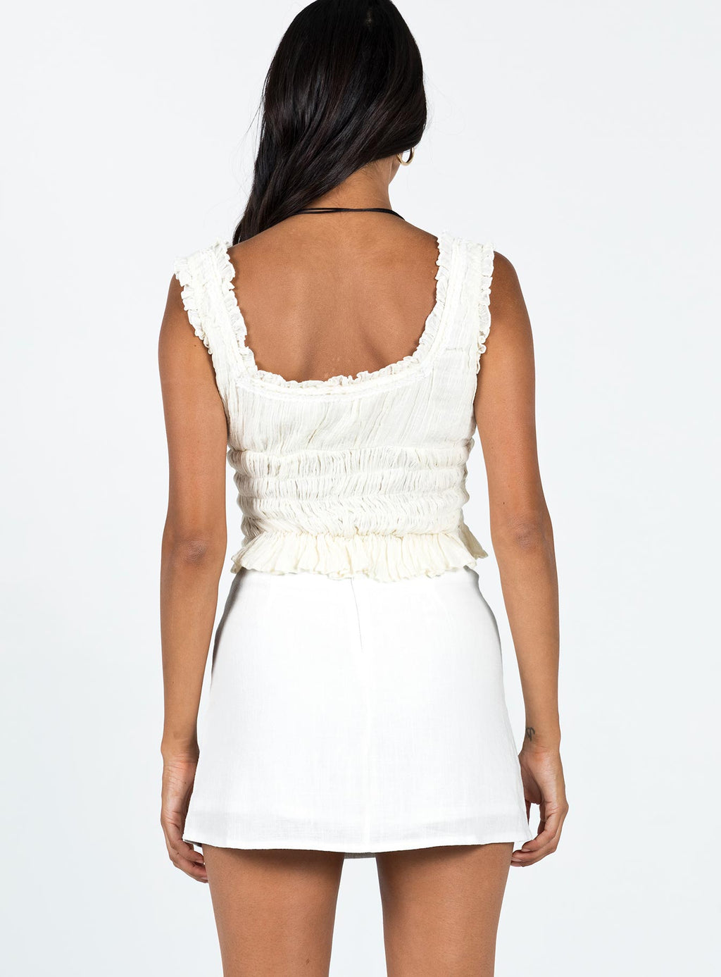 Women's Selby Mini Skirt White 3