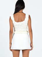 Women's Selby Mini Skirt White 3