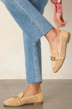 Women's Stick To Your Word Natural Woven Loafer | All Man Made Materials 2