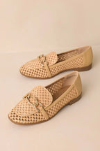 Women's Stick To Your Word Natural Woven Loafer | All Man Made Materials 3