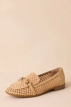 Women's Stick To Your Word Natural Woven Loafer | All Man Made Materials 4