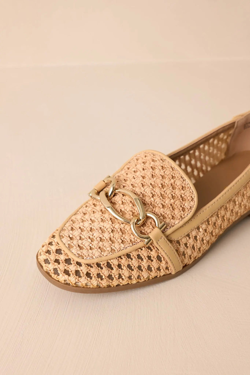 Women's Stick To Your Word Natural Woven Loafer | All Man Made Materials 5