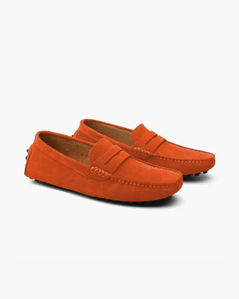Women's Suede Driver Loafers 8