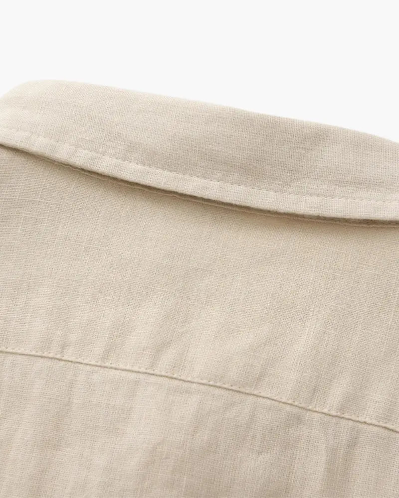 Women's The Monochrome Set | Capetown Linen Shirt: A classic button-down silhou 7