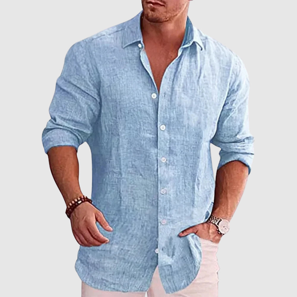 Women's Theodore Willow Rustic Linen Shirt | Material: Breathable cotton & rustic linen 0
