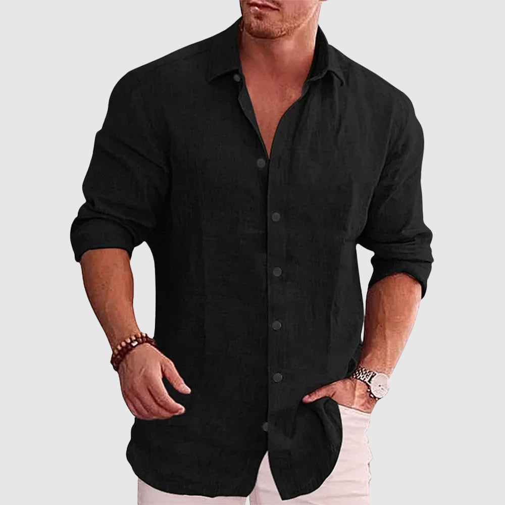 Women's Theodore Willow Rustic Linen Shirt | Material: Breathable cotton & rustic linen 1