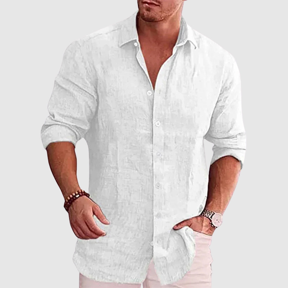 Women's Theodore Willow Rustic Linen Shirt | Material: Breathable cotton & rustic linen 2